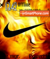 Capture d'écran Nike 20 thème