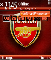 Arsenal Fc 02 es el tema de pantalla