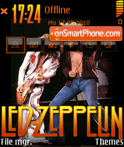 Скриншот темы Led Zeppelin 01