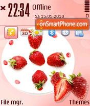 Strawberry 05 theme screenshot