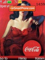 Скриншот темы Coca Cola