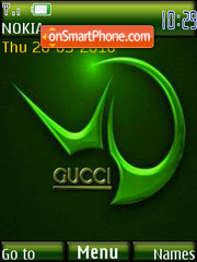 Gucci tema screenshot