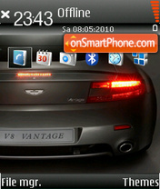 Capture d'écran Aston Light thème