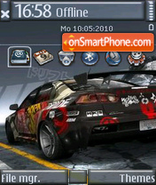 Nfs Nitro es el tema de pantalla