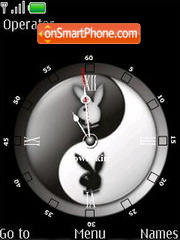 Playboy clock es el tema de pantalla