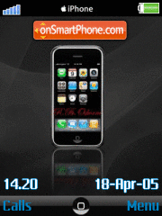 Animated iphone 01 es el tema de pantalla