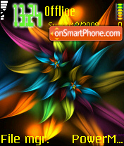 Abstract Petals theme screenshot