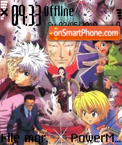 Hunter x hunter 02 es el tema de pantalla