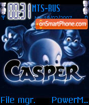 Casper tema screenshot