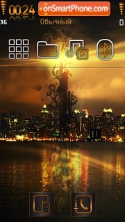 Golden city 01 es el tema de pantalla