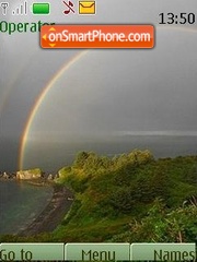 Rainbow theme screenshot