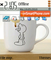 Funny cup es el tema de pantalla