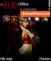 Scarlet 01 theme screenshot