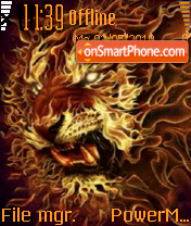 Скриншот темы Lion 11