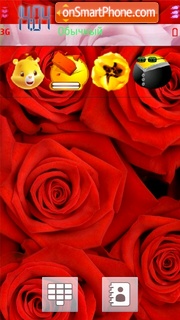 Rose tema screenshot