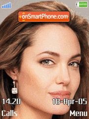 Angelina Jolie Theme-Screenshot