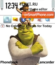 Скриншот темы Shrek Forever After 01