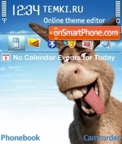 Скриншот темы The Donkey