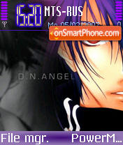 Скриншот темы Manga 01