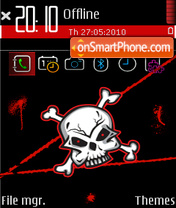 Skull fp1 tema screenshot