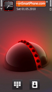 3d Sphere theme screenshot