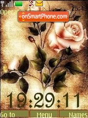 Rose tema screenshot