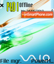 Vaio 02 es el tema de pantalla