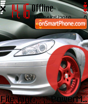 Super Car 03 tema screenshot