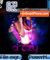 Crazymusic theme screenshot