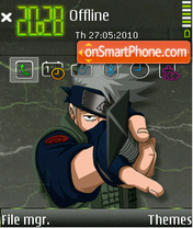 Kakashi fp2 theme screenshot