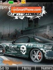Speed car tema screenshot