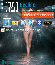 Fantazi Girl tema screenshot