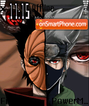 Kakashi Tobi theme screenshot