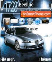 Capture d'écran Alfa Romeo Theme thème
