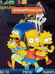 Скриншот темы The Simpson 01