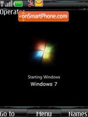 Capture d'écran Windows Seven Original thème