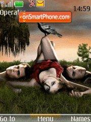 Скриншот темы Vampire Diaries 04