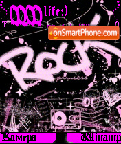 Rock tema screenshot