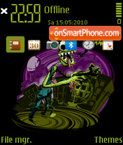 Monster 01 tema screenshot