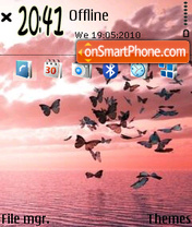 Pink view tema screenshot