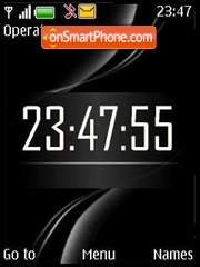 Digital Clock Theme-Screenshot