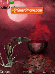 Wicked Realms anim Theme-Screenshot