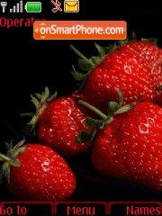 Strawberry tema screenshot