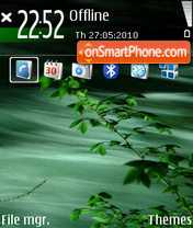 Green 07 tema screenshot