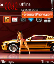 Car Babe es el tema de pantalla