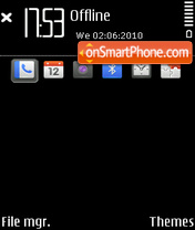 Black 19 tema screenshot