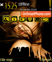Adriana Lima 12 theme screenshot