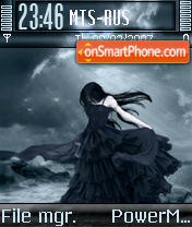 Lady In Dark theme screenshot
