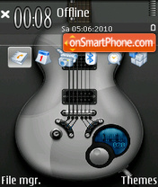 Guitar 10 Theme-Screenshot