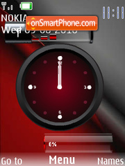 Batery Clock tema screenshot